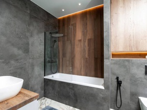 Zestawy natryskowe w gun metal i black